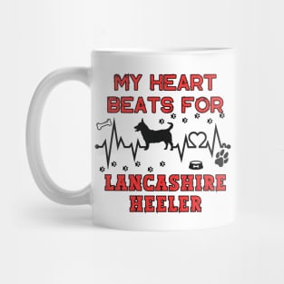 Lancashire Heeler - Heart Beat Mug